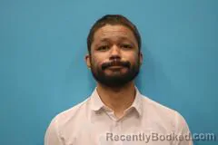Mugshot of Keanu Mueller booked in Kendall County, Texas on August 20, 2026