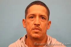 Mugshot of David Martinez Galindo booked in Kendall County, Texas on August 27, 2026
