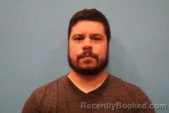 Mugshot of Christopher Bouscal booked in Kendall County, Texas on August 30, 2026