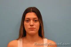 Mugshot of Myah Rivera booked in Kendall County, Texas on October 9, 2026