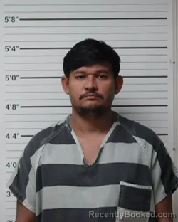 Booking photo from Kerr County, Texas