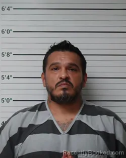 Mugshot of Justin James Villarreal booked in Kerr County, Texas on March 4, 2026