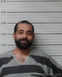 Mugshot of Efrain Charles booked in Kerr County, Texas on March 24, 2026