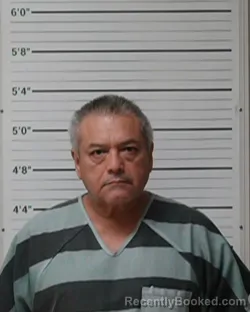 Mugshot of Victor Manuel Aguirre Perez booked in Kerr County, Texas on March 25, 2026