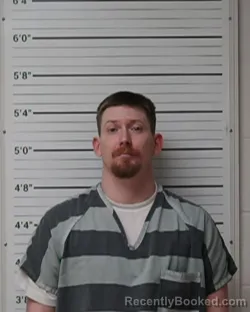 Mugshot of Curtis Allen Morrow booked in Kerr County, Texas on March 25, 2026