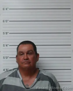 Mugshot of Refugio Vargas booked in Kerr County, Texas on March 26, 2026