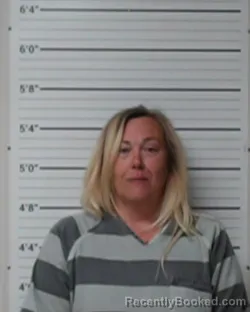 Mugshot of Kathleen Lea Blanchard booked in Kerr County, Texas on March 30, 2026