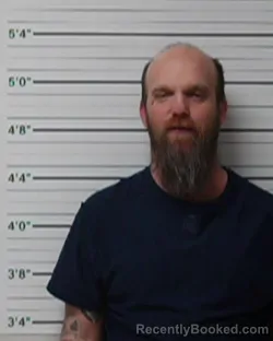 Mugshot of Ricky Allen Wentzel Calbat booked in Kerr County, Texas on March 30, 2026