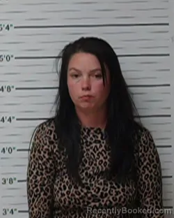 Mugshot of Alisha Lee Stewart booked in Kerr County, Texas on March 30, 2026