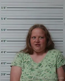 Mugshot of Kaila Marlene Stone booked in Kerr County, Texas on March 31, 2026