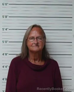 Mugshot of Deborah Ann Burlew booked in Kerr County, Texas on April 21, 2026