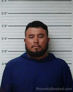 Mugshot of Jose Gabriel Reyes booked in Kerr County, Texas on April 22, 2026