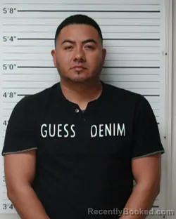 Mugshot of Jose Ricardo Garciia-Lozano booked in Kerr County, Texas on April 22, 2026