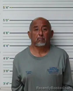 Mugshot of Vicente Jose Lopez booked in Kerr County, Texas on April 24, 2026