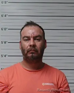 Mugshot of Pedro Armando Martinez Valdez booked in Kerr County, Texas on April 26, 2026