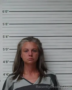Mugshot of Sarah Beth Cowey booked in Kerr County, Texas on April 27, 2026