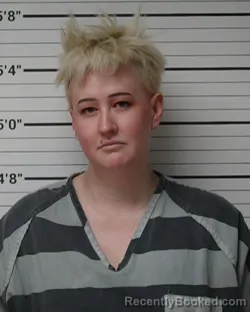 Mugshot of Ashely Nicole Vick Wright booked in Kerr County, Texas on April 30, 2026