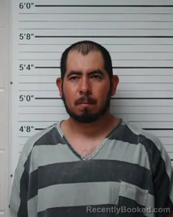 Mugshot of Humberto Hernandez-Delgado booked in Kerr County, Texas on May 5, 2026