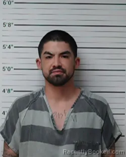 Mugshot of Matthew Rene Martinez booked in Kerr County, Texas on May 5, 2026