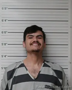 Mugshot of Caleb Rex Willis booked in Kerr County, Texas on May 6, 2026