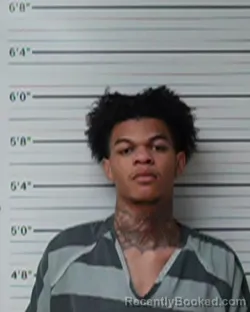 Mugshot of Theron Dayshawn Walker booked in Kerr County, Texas on May 12, 2026