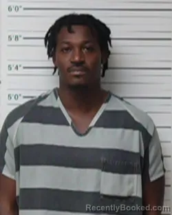 Mugshot of Lavaughn Montrell Jordan booked in Kerr County, Texas on May 12, 2026