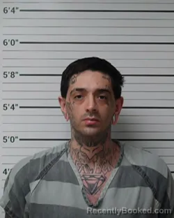 Mugshot of Andrew Dean Gaither booked in Kerr County, Texas on May 15, 2026