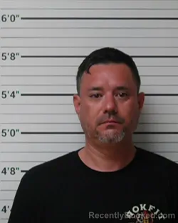 Mugshot of Stephen Anthony Garza booked in Kerr County, Texas on May 14, 2026