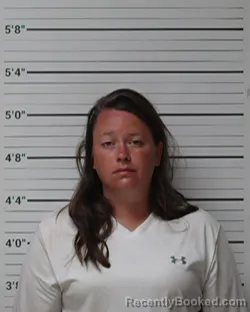 Mugshot of Kylie Marie Beeler booked in Kerr County, Texas on May 16, 2026
