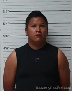Mugshot of Adrian Guadalupe Estrella booked in Kerr County, Texas on May 17, 2026