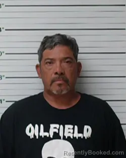 Mugshot of Carlos Isaac Falcon booked in Kerr County, Texas on June 4, 2026