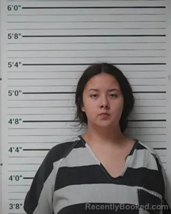 Mugshot of Maya Marie Miller booked in Kerr County, Texas on June 11, 2026