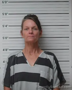 Mugshot of Rebecca Anne Simmons booked in Kerr County, Texas on June 11, 2026