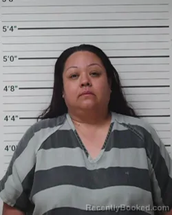 Mugshot of Jessica Marie Miramontes booked in Kerr County, Texas on June 11, 2026