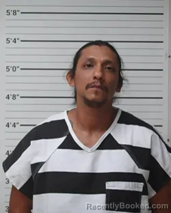 Mugshot of Ernest Rangel booked in Kerr County, Texas on June 12, 2026