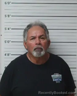 Mugshot of Manuel Martinez booked in Kerr County, Texas on July 2, 2026