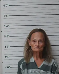 Mugshot of Betty Jane Holt booked in Kerr County, Texas on July 13, 2026