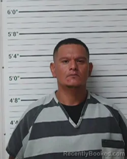 Mugshot of Justin Lee Sanchez booked in Kerr County, Texas on July 13, 2026