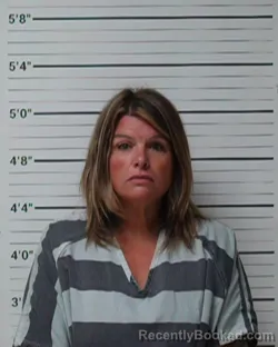 Mugshot of Angela Rae Walker booked in Kerr County, Texas on August 29, 2026