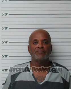 Booking photo from Kerr County, Texas