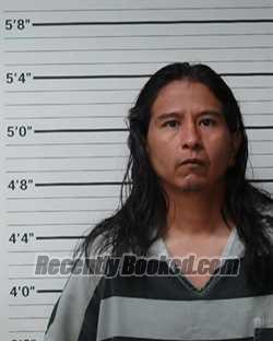 Booking photo from Kerr County, Texas