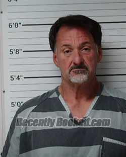 Booking photo from Kerr County, Texas