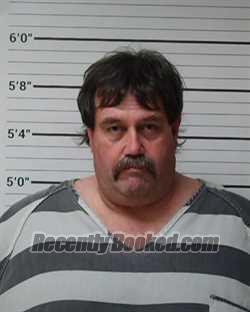 Booking photo from Kerr County, Texas