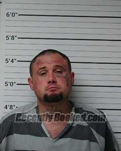 Booking photo from Kerr County, Texas