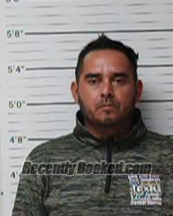 Booking photo from Kerr County, Texas