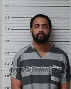 Booking photo from Kerr County, Texas