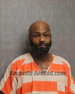 Booking photo from Kimble County, Texas