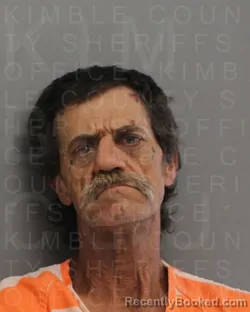 Booking photo from Kimble County, Texas