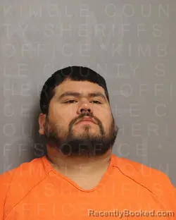 Mugshot of JOSE LUIS RAMIREZ booked in Kimble County, Texas on March 24, 2026