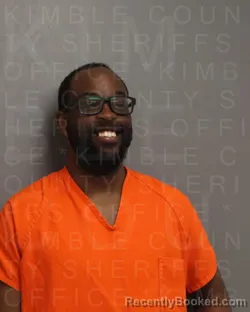 Mugshot of JAWON JACKSON booked in Kimble County, Texas on March 27, 2026